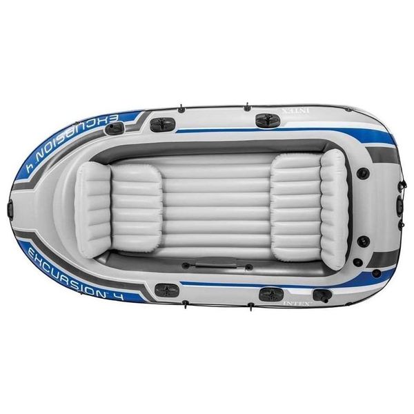 Intex 68324 - Excursion 4 Inflatable Boat - 4 Person