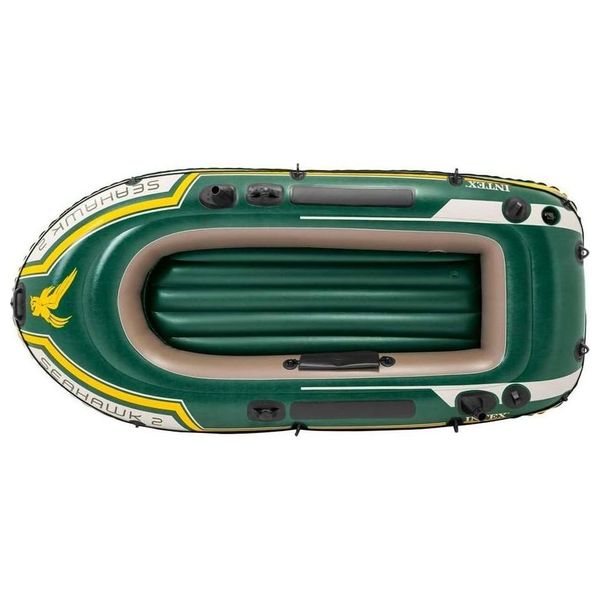  Intex 68347 - Seahawk 2 Inflatable Boat Set with Oars - 2 Person 