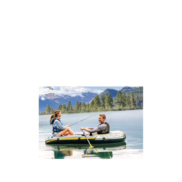 Intex 68347 - Seahawk 2 Inflatable Boat Set with Oars - 2 Person