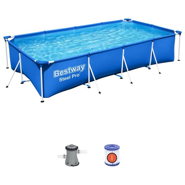  Bestway 56424 - Circular swimming pool - Blue 