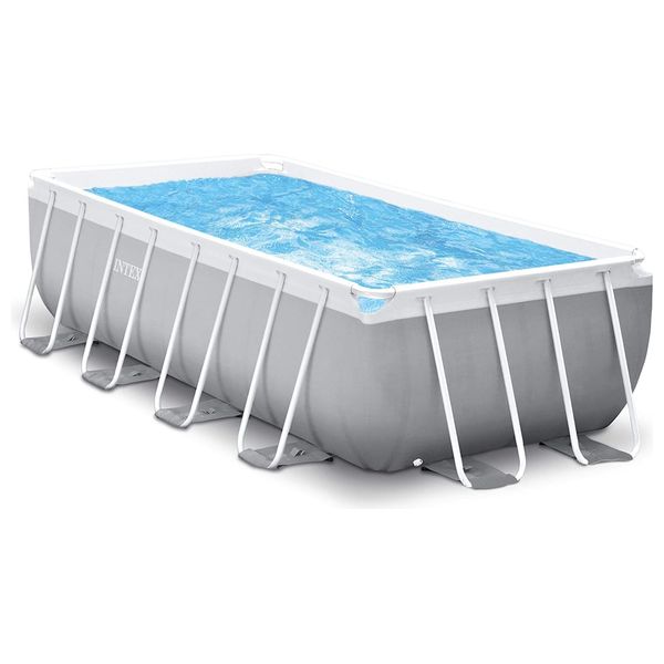  Intex 26790 - Prism Frame Rectanguler - Silver 