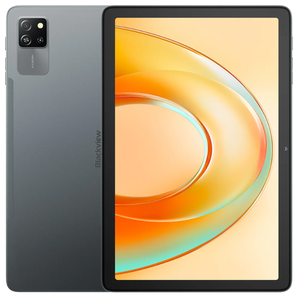  تابلت بلاك فيو Tab 60 Pro - دبل سيم - شاشة 10.1 بوصة - معالج Unisoc T606 - بطارية 7700 مللي أمبير بالساعة، 10 واط + كفر + لاصق شاشة + كيبورد + ماوس + قلم 