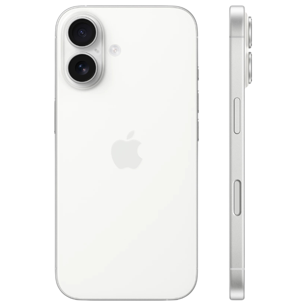  Apple iPhone 16 - Dual SIM Nano-SIM + eSIM - 6.1-inch Super Retina XDR - A18 Processor - 3561 mAh Battery, 25W Wireless Charging, AI Features 