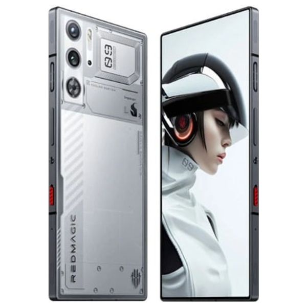 ريدماجيك 9 إس برو 5 جي - بشاشة 6.8-انج اموليد 120 هيرتز - معالج معالج كوالكوم SM8650-AC سنابدراجون 8 من الجيل الثالث (4 نانومتر) ثماني النواة - بقدرة 80 واط - 6500 مللي امبير