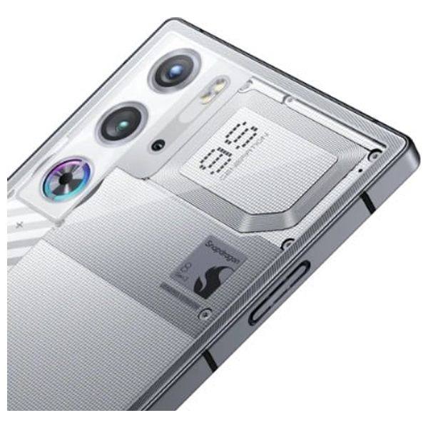 ريدماجيك 9 إس برو 5 جي - بشاشة 6.8-انج اموليد 120 هيرتز - معالج معالج كوالكوم SM8650-AC سنابدراجون 8 من الجيل الثالث (4 نانومتر) ثماني النواة - بقدرة 80 واط - 6500 مللي امبير