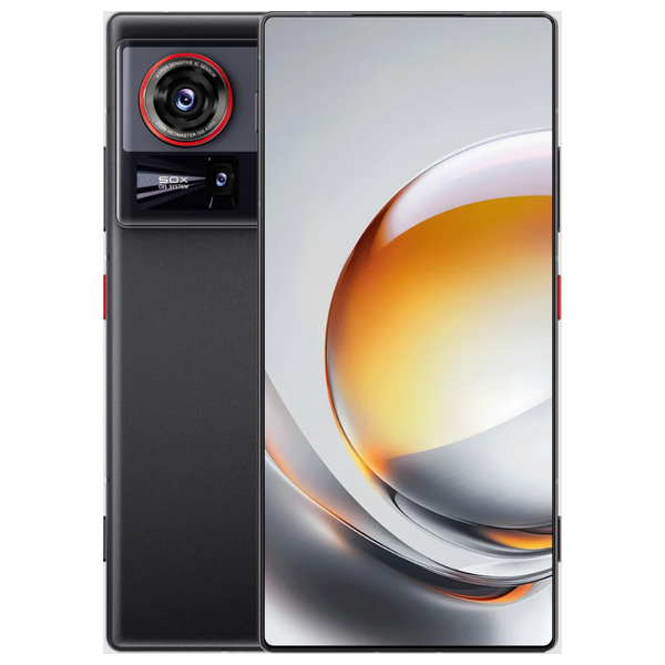  ZTE نوبيا Z80 الترا 5G - معالج Snapdragon 8 Elite Gen 5 - شاشة AMOLED 144Hz - كاميرا 64MP OIS - بطارية 7200mAh - شحن 80 واط سلكي/لاسلكي - مقاومة IP68/IP69 - أسود 