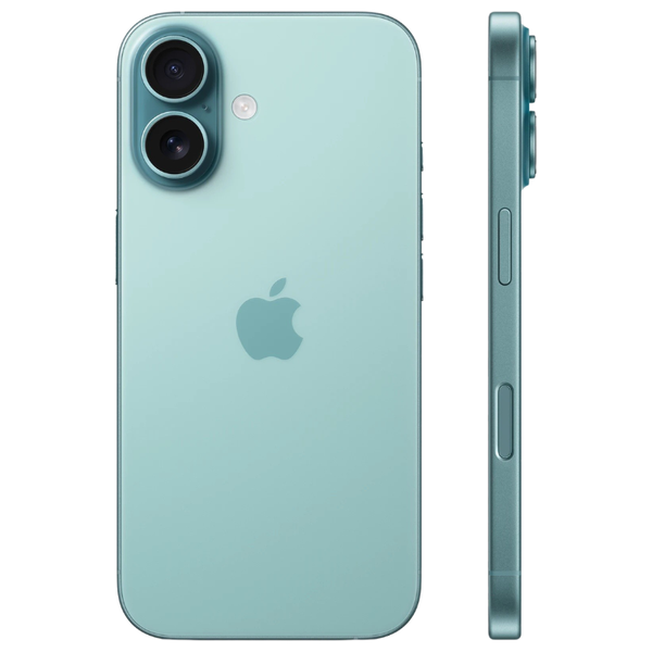  Apple iPhone 16 - Dual SIM Nano-SIM + eSIM - 6.1-inch Super Retina XDR - A18 Processor - 3561 mAh Battery, 25W Charging, AI Features 