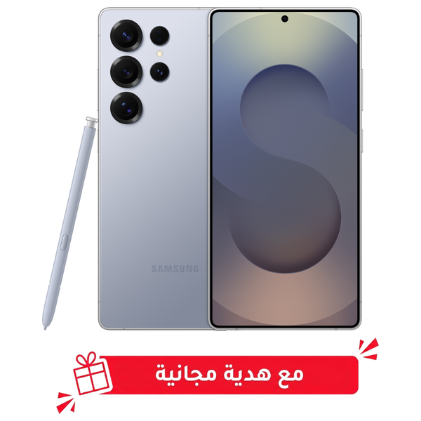 سامسونج كلاكسي S25 الترا - دبل سيم - 6.9 انش, شاشة LTPO اموليد 2X الديناميكية, 120 هيرتز, HDR10+ - سنابدراكون 8 الييت - بحجم بطارية 5000 مللي امبير, بسرعة شحن 45 واط - مع خاصية كلاكسي AI + هدية مجانية