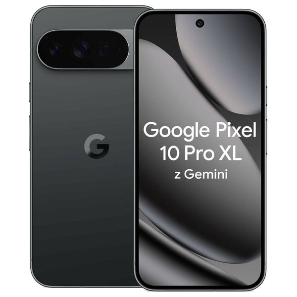 جوجل بكسل 10 برو XL 5G - شاشة 6.8 انج, 120 هرتز, LTPO OLED، HDR10+ - معالج جوجل تينسور G5 (3 نانومتر) - نظام أندرويد 16 - بطارية 5200 مللي أمبير, شحن سلكي 45 واط