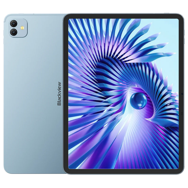  تابلت بلاك فيو Link 8 - واي فاي - شاشة 12.7 بوصة - معالج Helio G100 - بطارية 8400 مللي أمبير بالساعة، شحن سريع 18 واط، ميزات ذكاء اصطناعي + كفر + لاصق شاشة + كيبورد + ماوس + قلم 