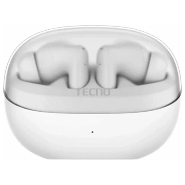  Tecno Buds 4 - In ear Bluetooth earbuds - up to 28 hours battery life - White 