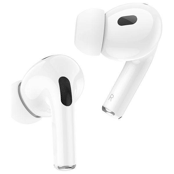  HOCO EW51- Bluetooth Headphone In Ear - Bluetooth 5.3 - Noise Cancelling - White 