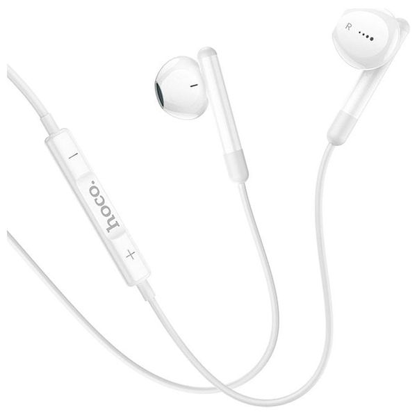 سماعة سلكية داخل الاذن هوكو M93 - يو اس بي سي - ابيض