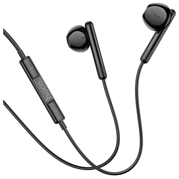 سماعات سلكية هوكو - M93 - بطول 1.2 متر - يو اس بي سي - اسود