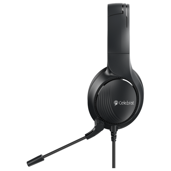 سماعة حول الأذن سلبريت GM-5 - صوت محيطي ثلاثي الأبعاد - اسود