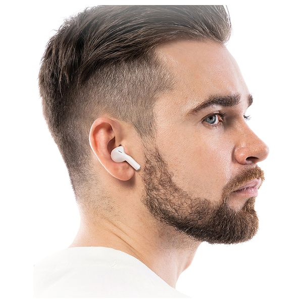  سماعة بلوتوث داخل الاذن هوكو - EW54 - بلوتوث 5.3 - بطارية تعمل لمدة 4 ساعات - ابيض 