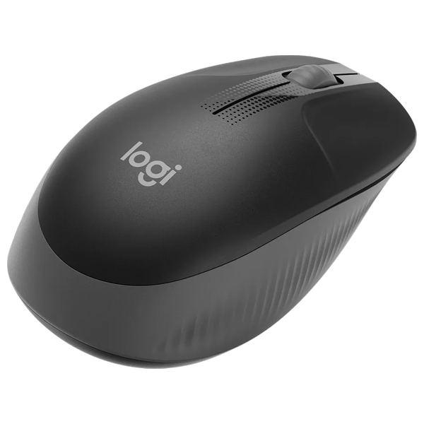 Logitech M190 - Full-Size Wireless Mouse - Ambidextrous Design - Black