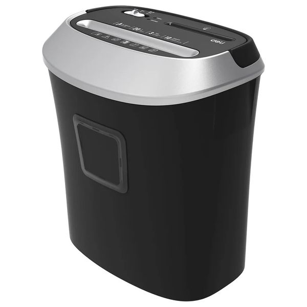  Deli  Paper Shredder - Black 