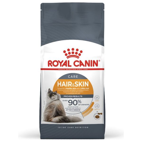  Royal Canin Hair & Skin Cat Food - 400 g 