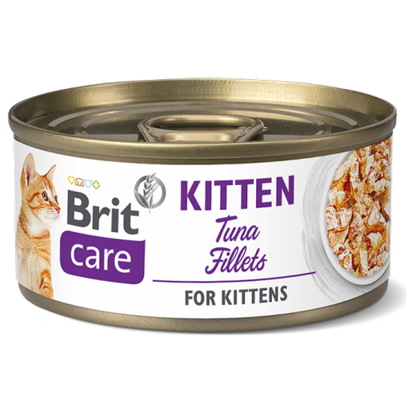  Brit Tuna Fillets Cat Food - 70g 
