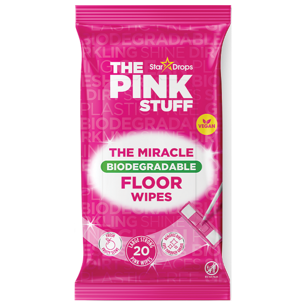  The Pink Stuff The Miracle Biodegradable Floor Wipes - 850 g 