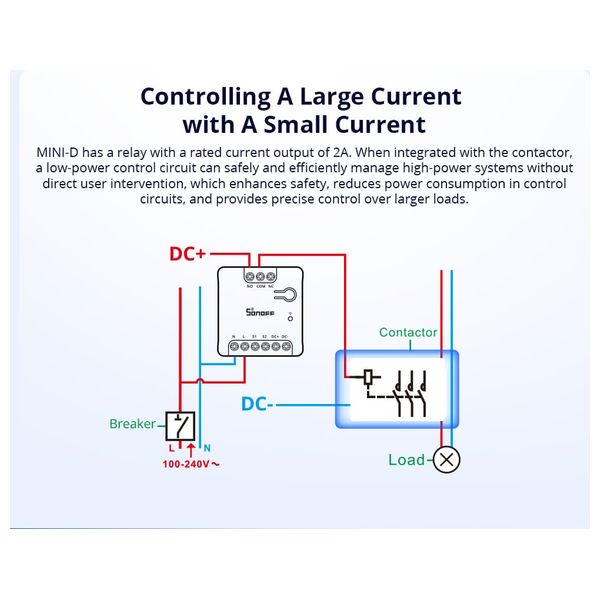 Sonoff 5-2 - Mini D Dry Contact Smart Switch - White