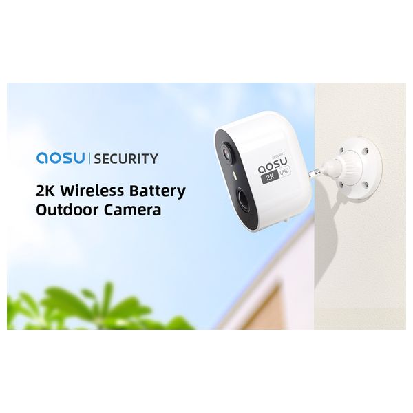  AOSU 41-7 - Smart Home Camera - Black 