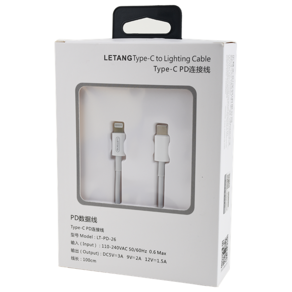 Elryan LeTang LTPD26 Cable USBC To IPhone 1m