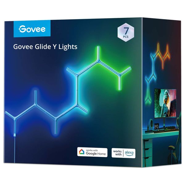  Govee H6065 - Glide RGBIC Y Lights 