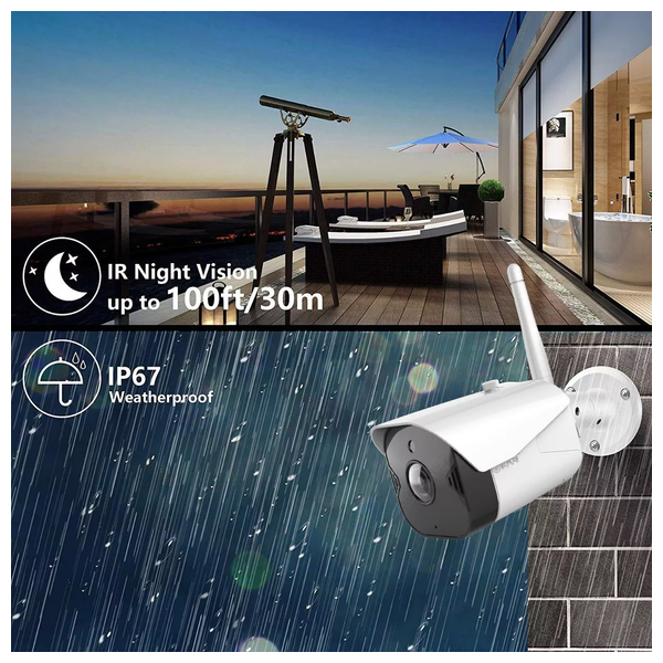  كاميرا جي-ستار للمراقبة 37-3  Home Security Camera 