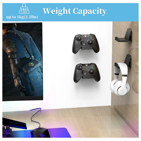  GSTAR 51-8 - Wall Mount for Playstation 5 Controller 