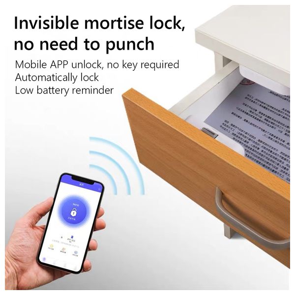 Tuya Smart 6-7N - Smart Cabinet Lock