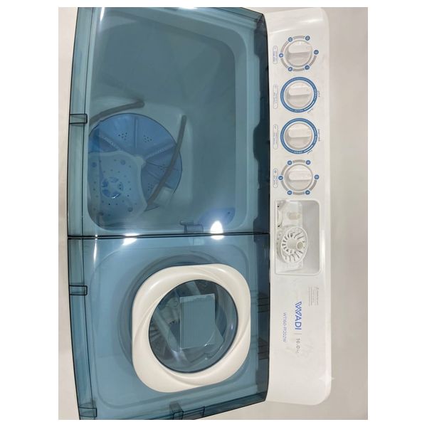  غسالة حوض مزدوج الوادي - 16 كغم - 1200 دورة بالدقيقة - WT160-P1202W - أبيض 