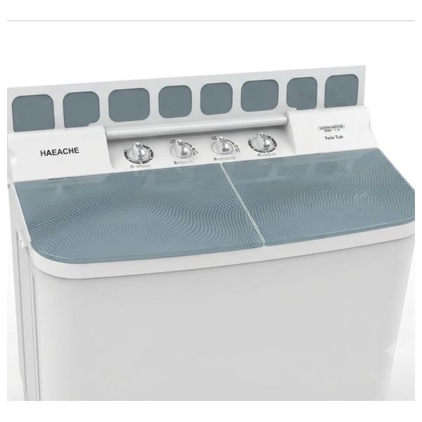  Hitachi TE-38 - Twin Tub Washing Machine - Plasma - 8 kg - 1200 rpm - Snowy Blue 