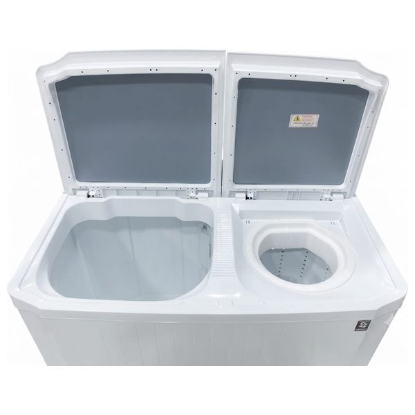  Hitachi TE-38 - Twin Tub Washing Machine - Plasma - 8 kg - 1200 rpm - Snowy Blue 