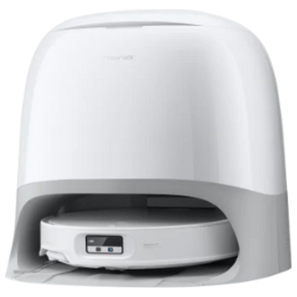  Roborock  curv 2 pro - Robot Vacuum & Mop - Automatic filling and emptying - Smart Dock with hot-water mop cleaning and automatic drying - White 