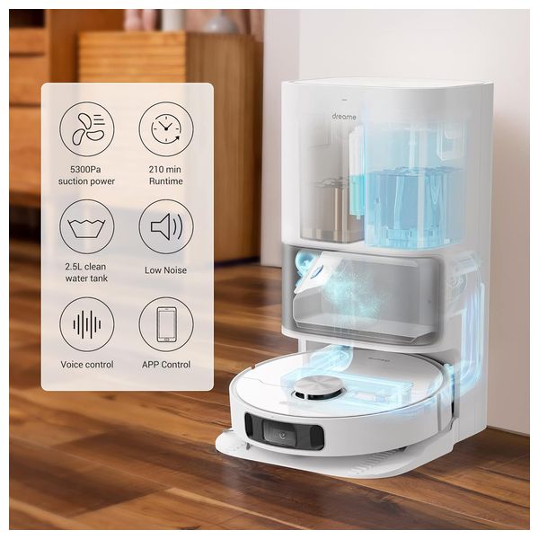  Dreame 6973734683716 - Robot Vacuum Cleaner - White 