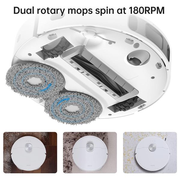  Dreame 6973734683716 - Robot Vacuum Cleaner - White 