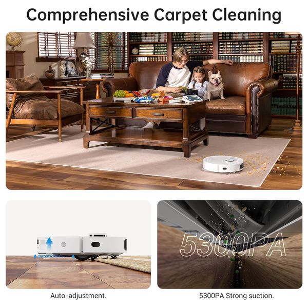  Dreame 6973734683716 - Robot Vacuum Cleaner - White 