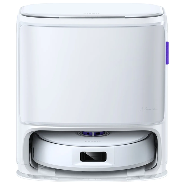  Narwall Freo X10 Pro Robot Vacuum Cleaner - Smart Vacuum & Mop - 11000 Pa Suction Power - Smart Station for Emptying, Washing & Drying - App & Voice Control - White 