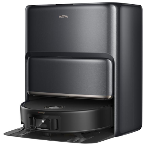  مكنسة روبوت موفا  - أقوى شفط 28,000 باسكال - فرشاة مضادة للتشابك - Z60 Ultra - أسود 