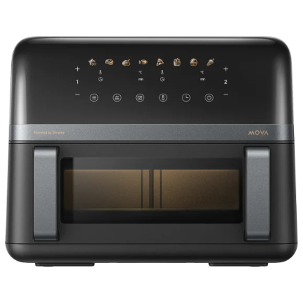 مقلاة هوائية موفا أيروشيف FD20 برو - 9 لتر - 2700 واط - أسود