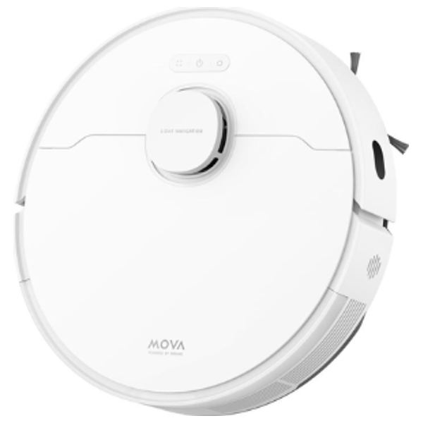  مكنسة روبوت موفا  - قوة شفط 7000 باسكال - كشف تلقائي للأوساخ - ZD60URC - أبيض 