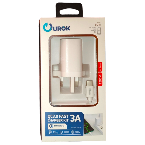  Ourok EU10 - Charger - White 