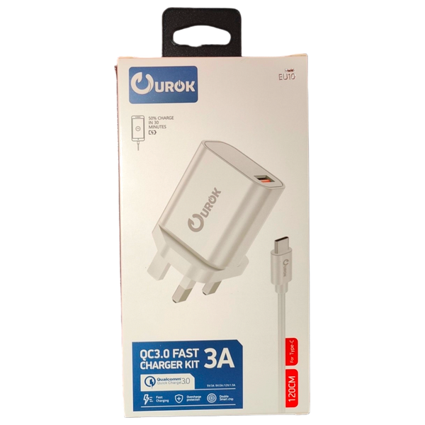  Ourok EU10 - Charger - White 