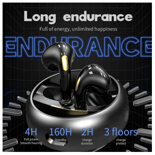  Jaua JA10 - Bluetooth Headphone In Ear - Black 