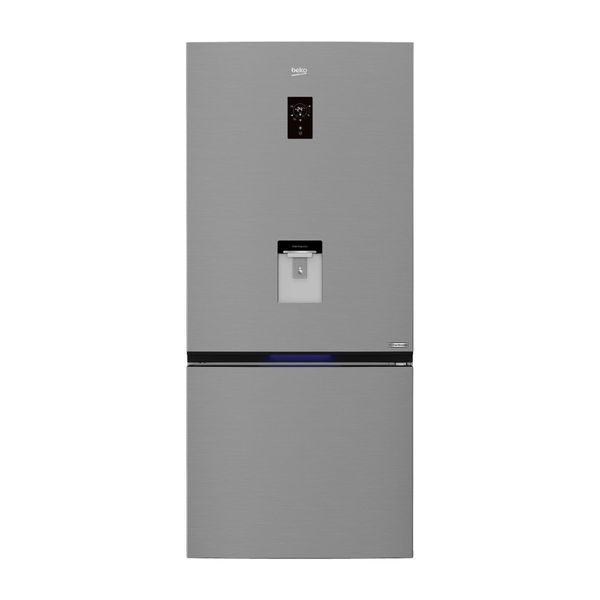  Beko RCNE720E20DZXP - 26ft - Conventional Refrigerator - Stainless Steel 