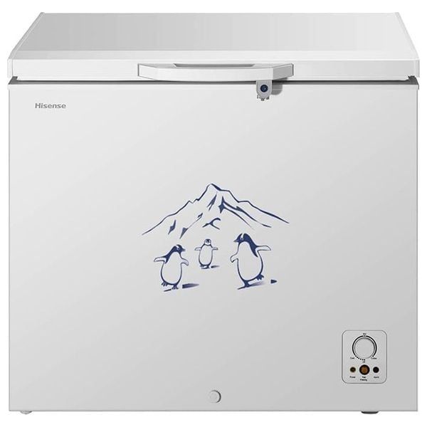  مجمدة افقية هايسنس - 8 قدم - FC-26DT4SAW - أبيض 