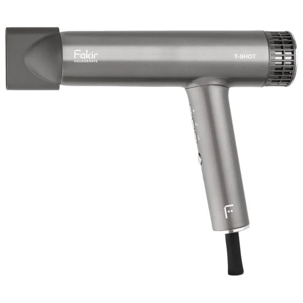  Fakir T-Shot Hair Dryer – Ionic, Silver 