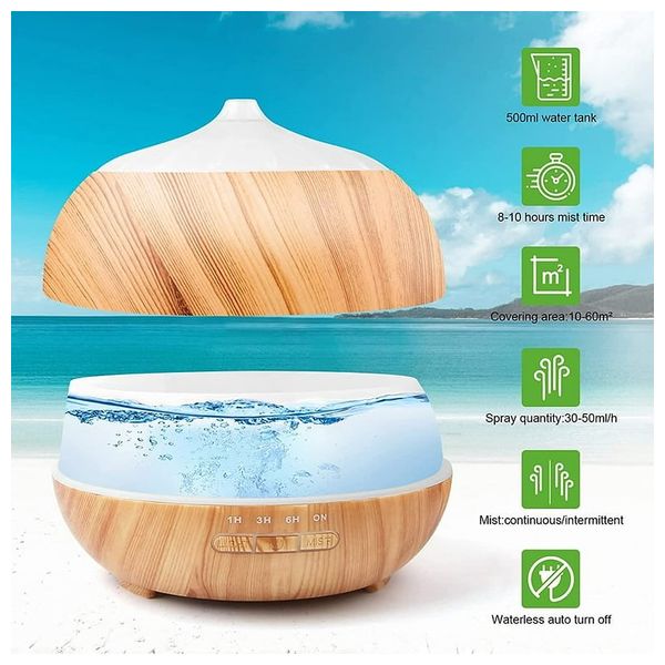  TENSWALL 501PIus - Essential Oil Diffuser - Wood 